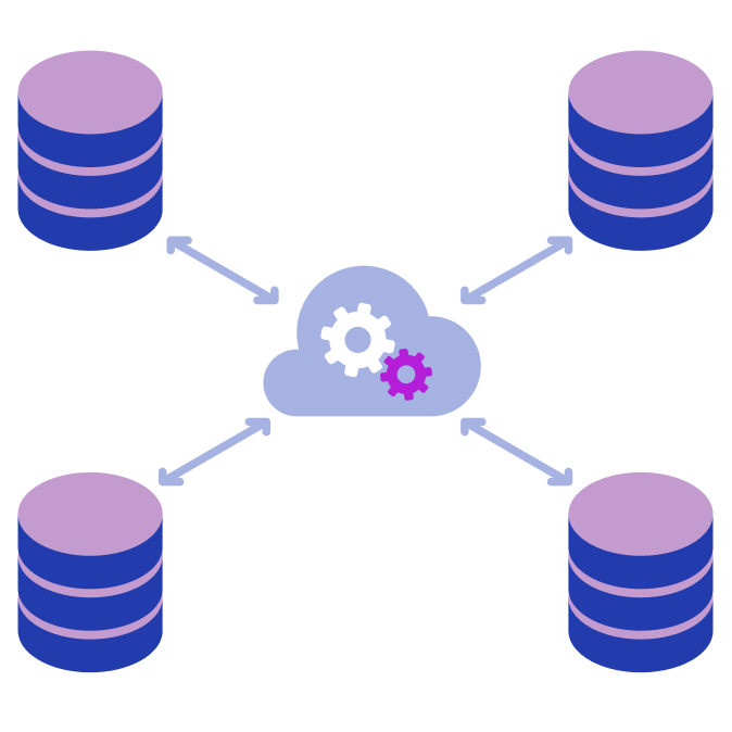 Two-way exchange of data